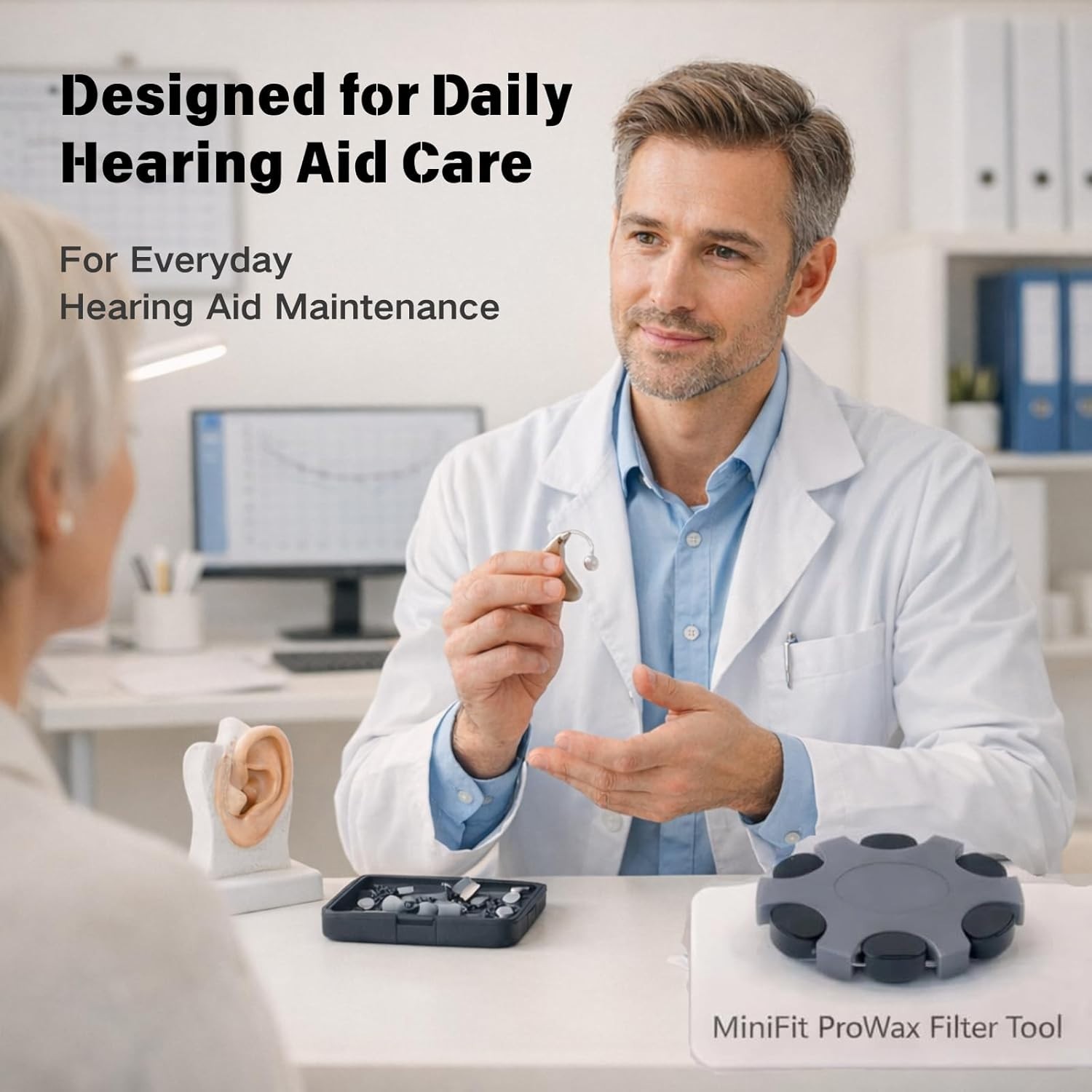 Oticon ProWax MiniFit Wax Guards - 5 Packs (30 Pcs) Replacement Filters