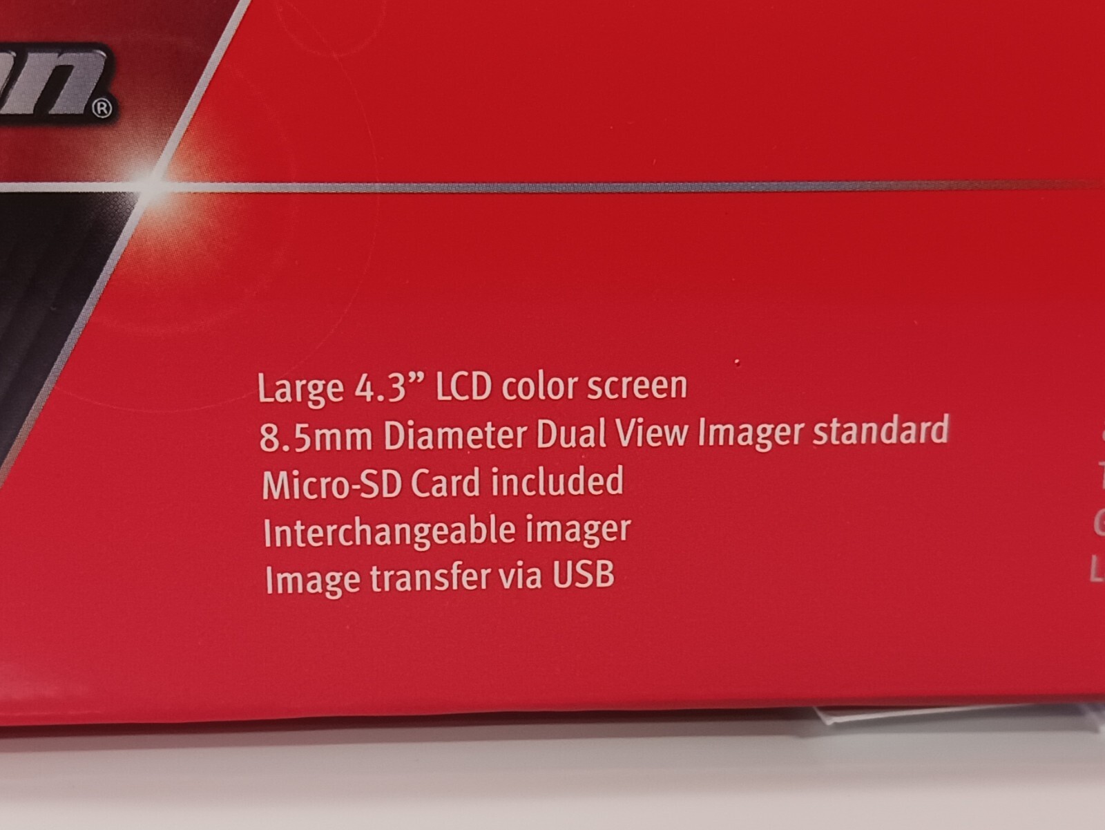 Snap-on BK5600DUAL85 Digital Borescope (Video Scope)