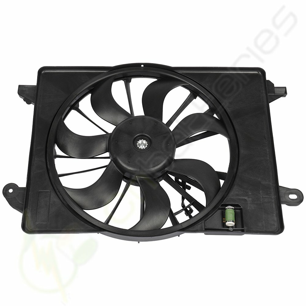 For 2009-2017 Chrysler 300 Dodge Challenger Charger Radiator Cooling Fan 622550