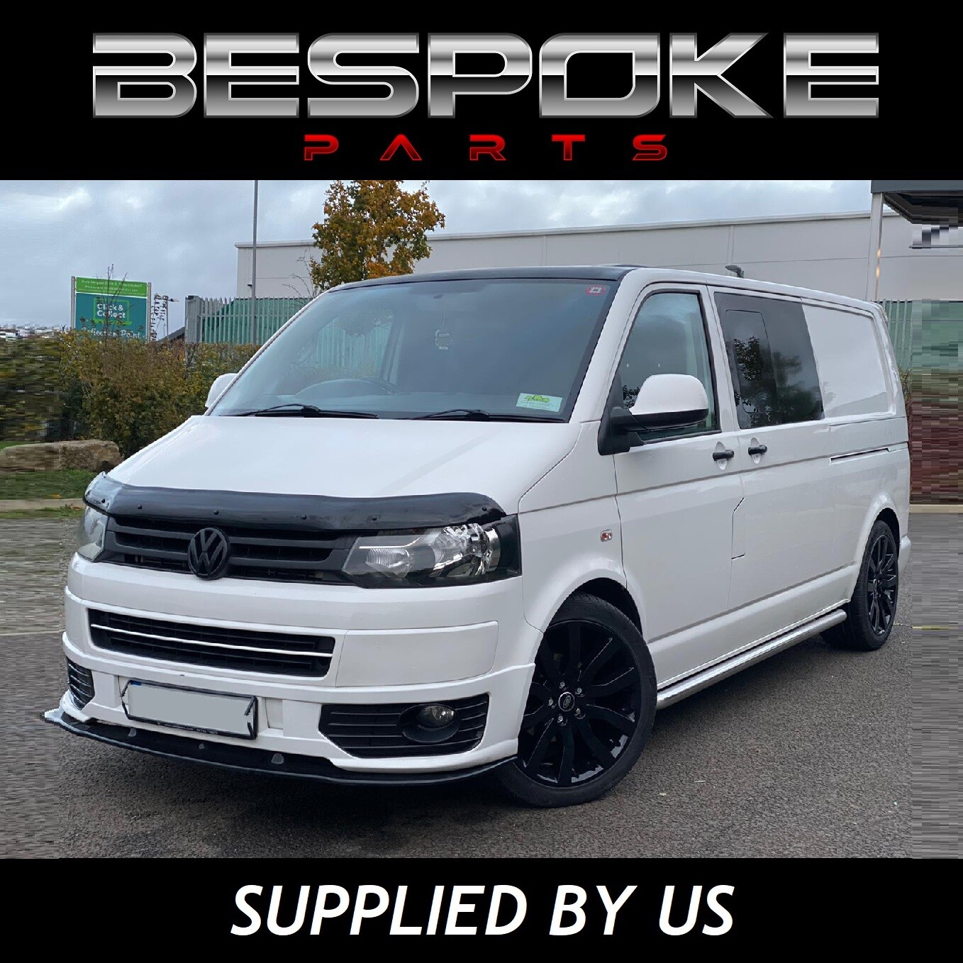 FOR VW T5.1 T5 FRONT SPOILER SPORTLINE BUMPER SPLITTER LIP 2010-2015 TRANSPORTER