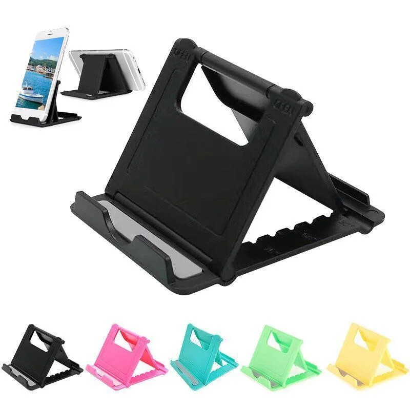 Adjustable Phone Holder Stand Folding Foldable Thin Cradle for Samsung iPhone
