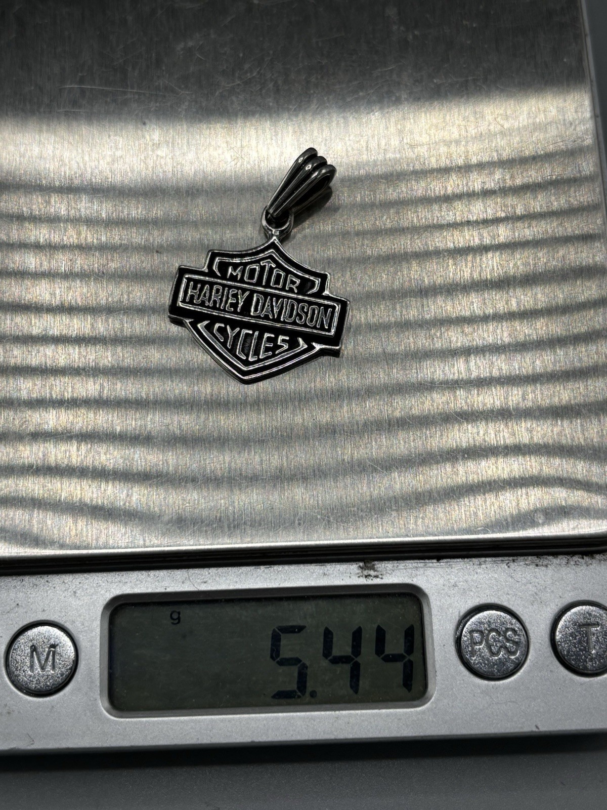 Harley Davidson Necklace Pendant 925 Sterling Silver New Handmade ,925 Stamped