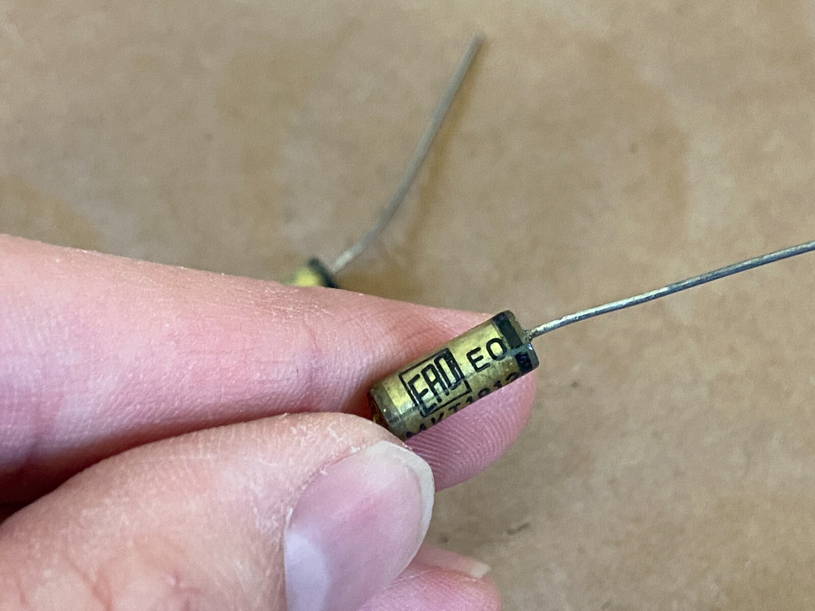 2 NOS Vintage Ero .022 uf 400v Capacitors Guitar Amp Tone Caps TEST GREAT (Qty)