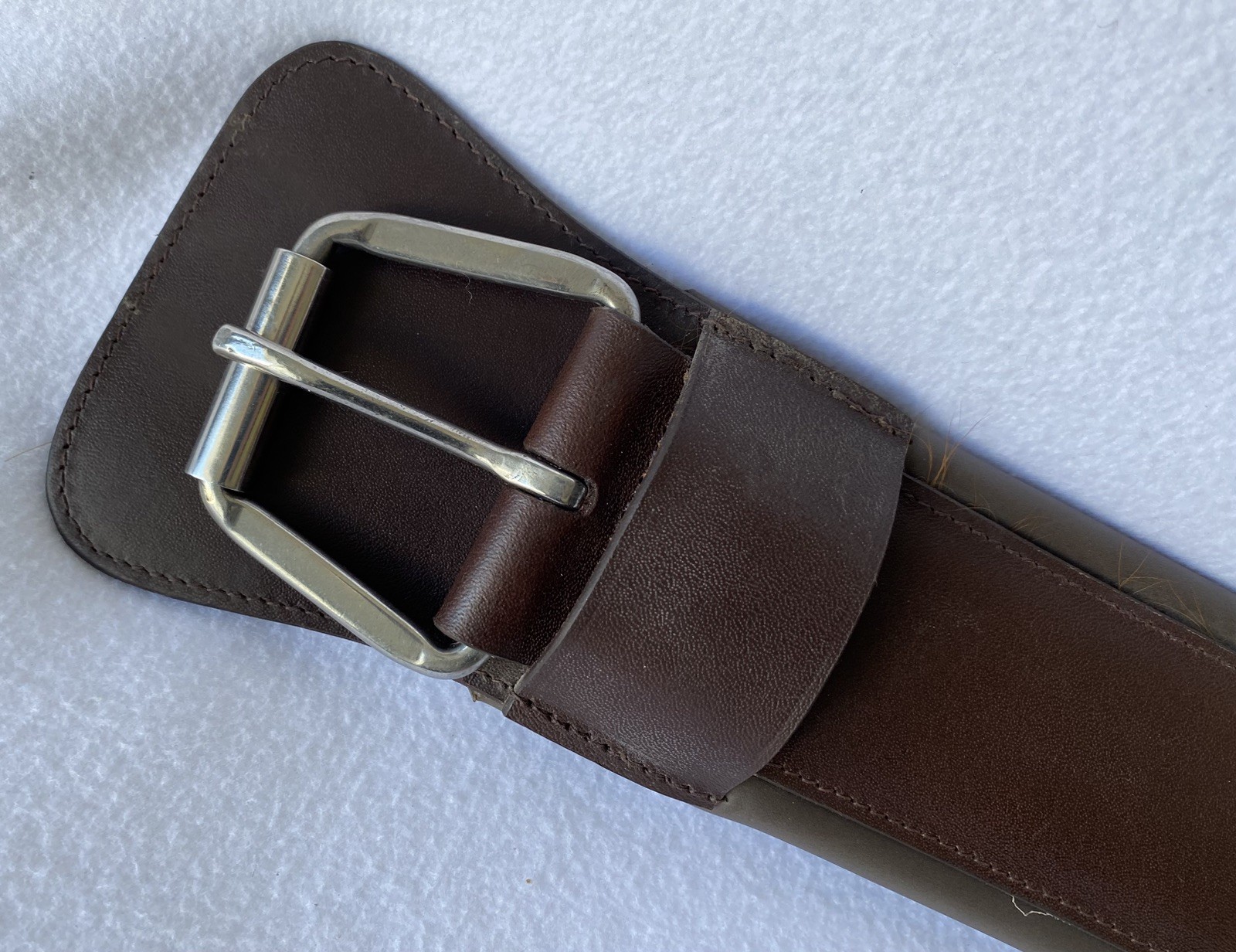 32" BROWN ThinLine Best Western Saddle CINCH Girth~LIGHTLY USED~ULTIMATE COMFORT