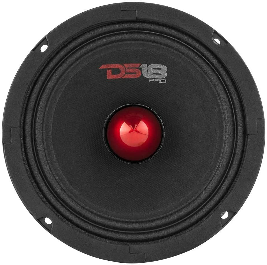 DS18 PRO-GM6.4B 6.5" Car Speaker with Bullet 480W Max 4 Ohms - 2 Speakers