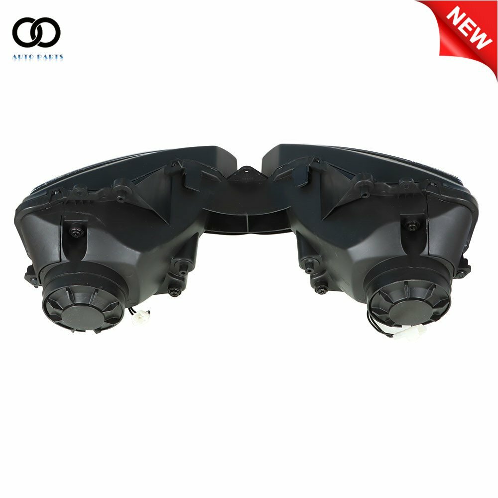 Front Headlight Headlamp Fit For Yamaha 2003-2005 YZF R6 & 2006-2009 R6S Black