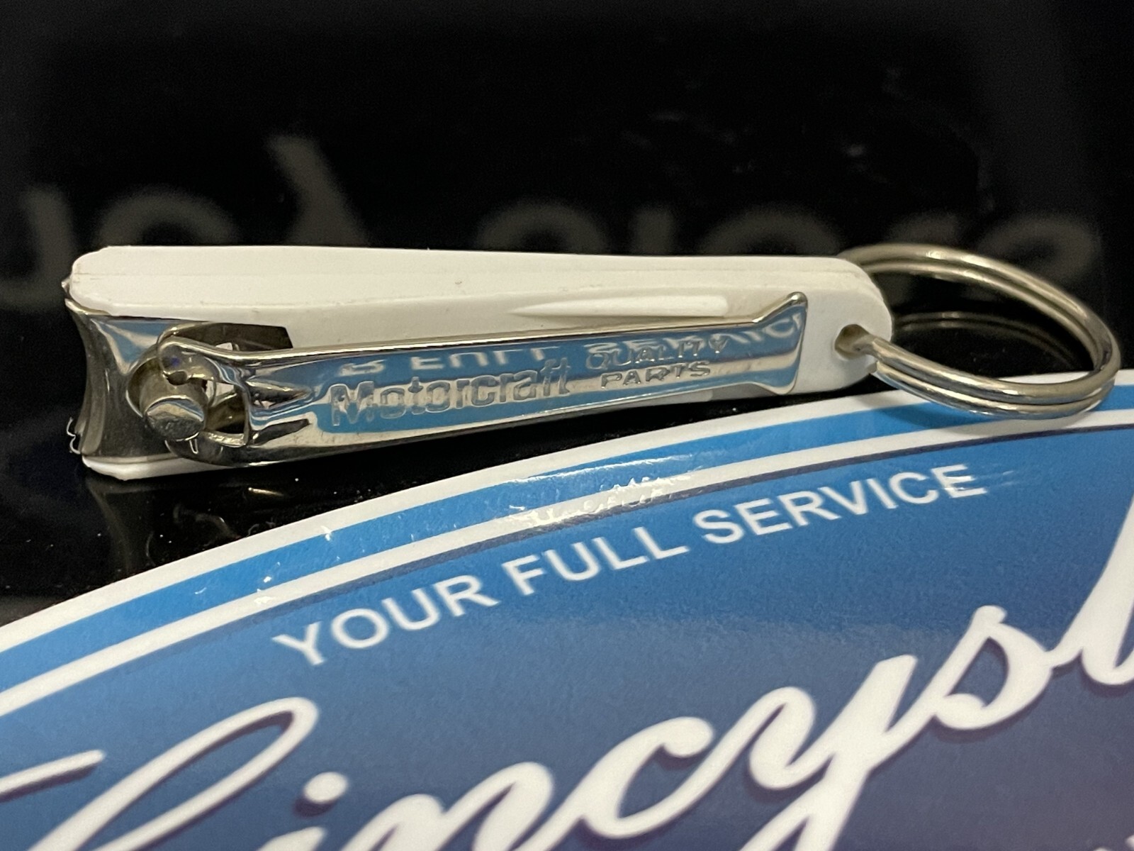Ford Motorcraft Memorabilia Finger Nail Clippers NEW.