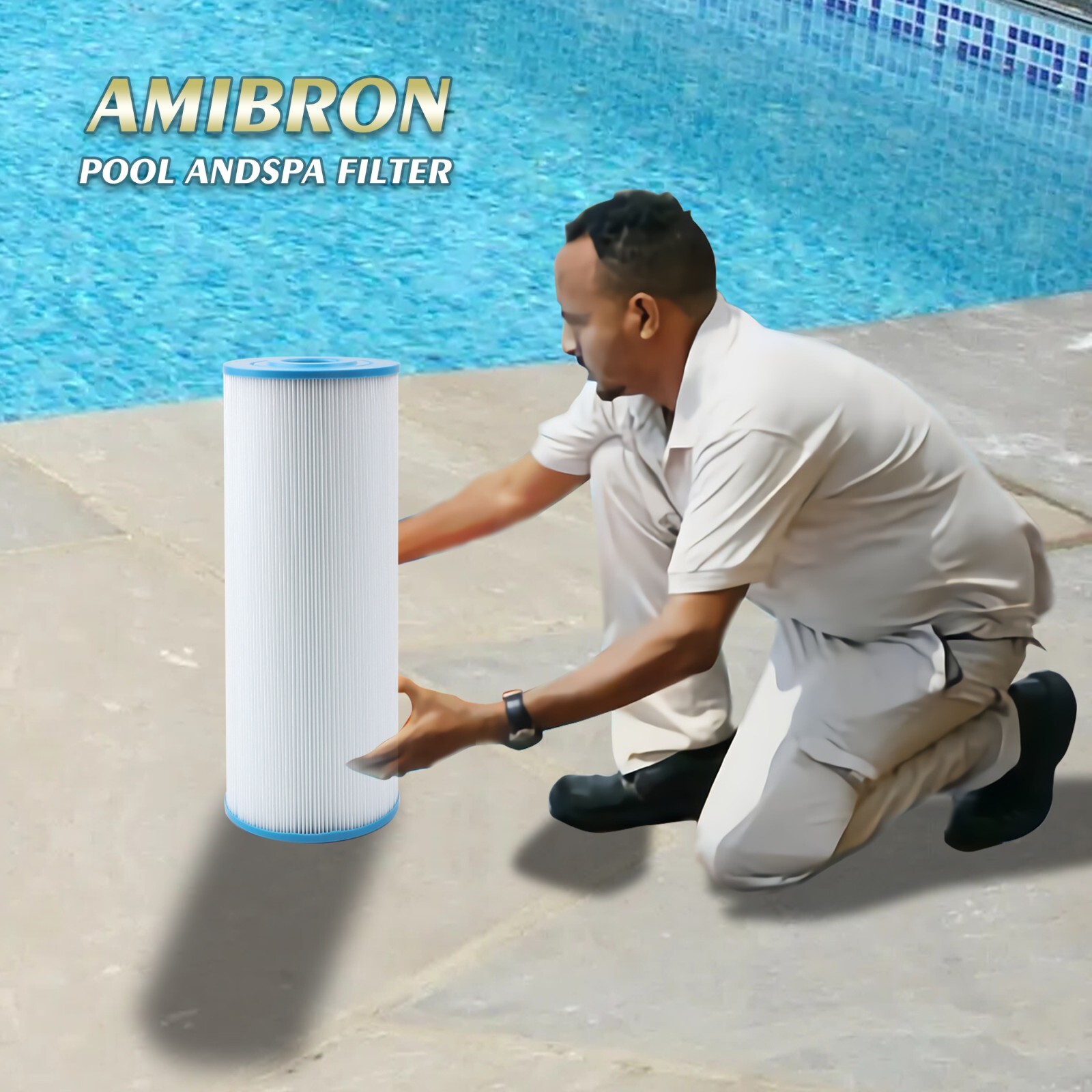 AmiBron PWK30 Hot Springs Spa Filter Replaces for Watkins 31489,C-6430,5PACK