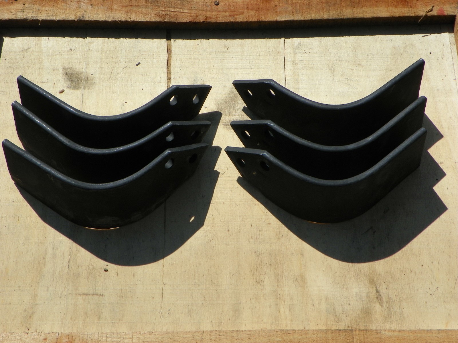 Agric Replacement Tiller Tines Code 04503303 & 04503400  set of 3 each side