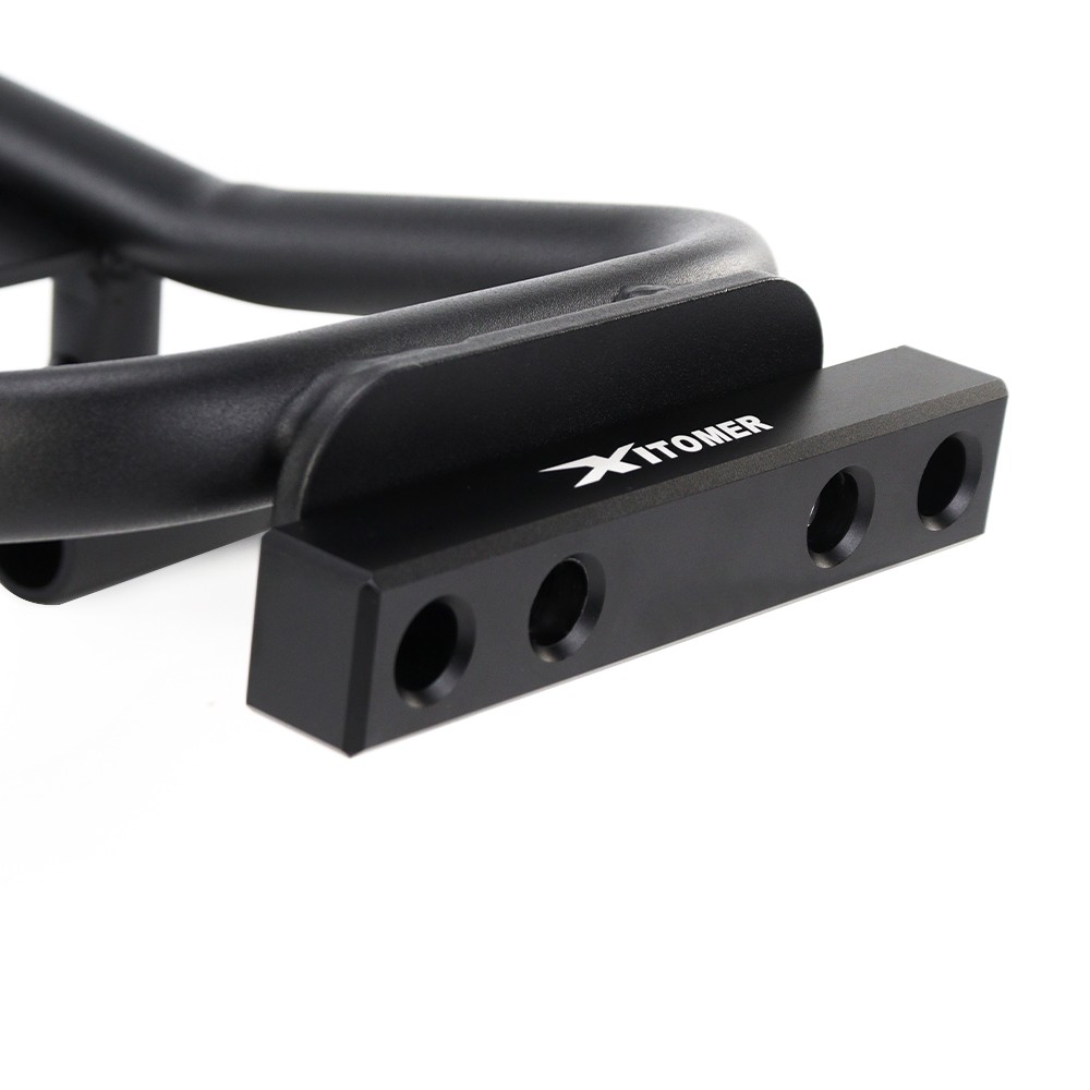 Sub Cage Pegs With Scrape Bar Stunt Parts Black Fit For Kawasaki Z125 2017-2024