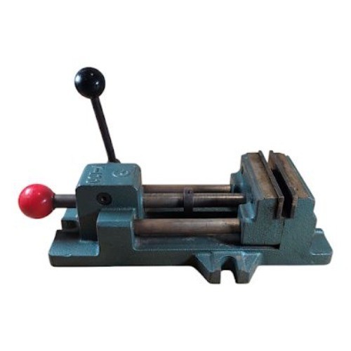 Wilton V-100 Cam Action Drill Press Vise 4 In Jaws Dual Rod Lever Used M40