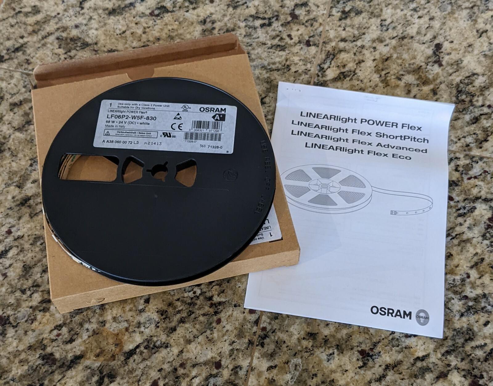 Osram LF06P2-W5F-830 LINEARlight POWER 3000K Flexible LED Light Strip 9'