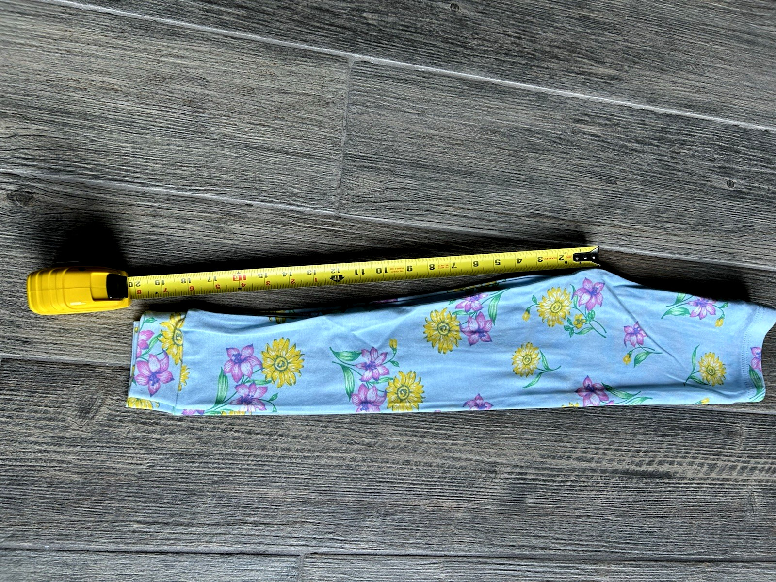 Children's Place Girl's Size 6 Flowered "Beautiful" Short Sleeve Long Pant Set