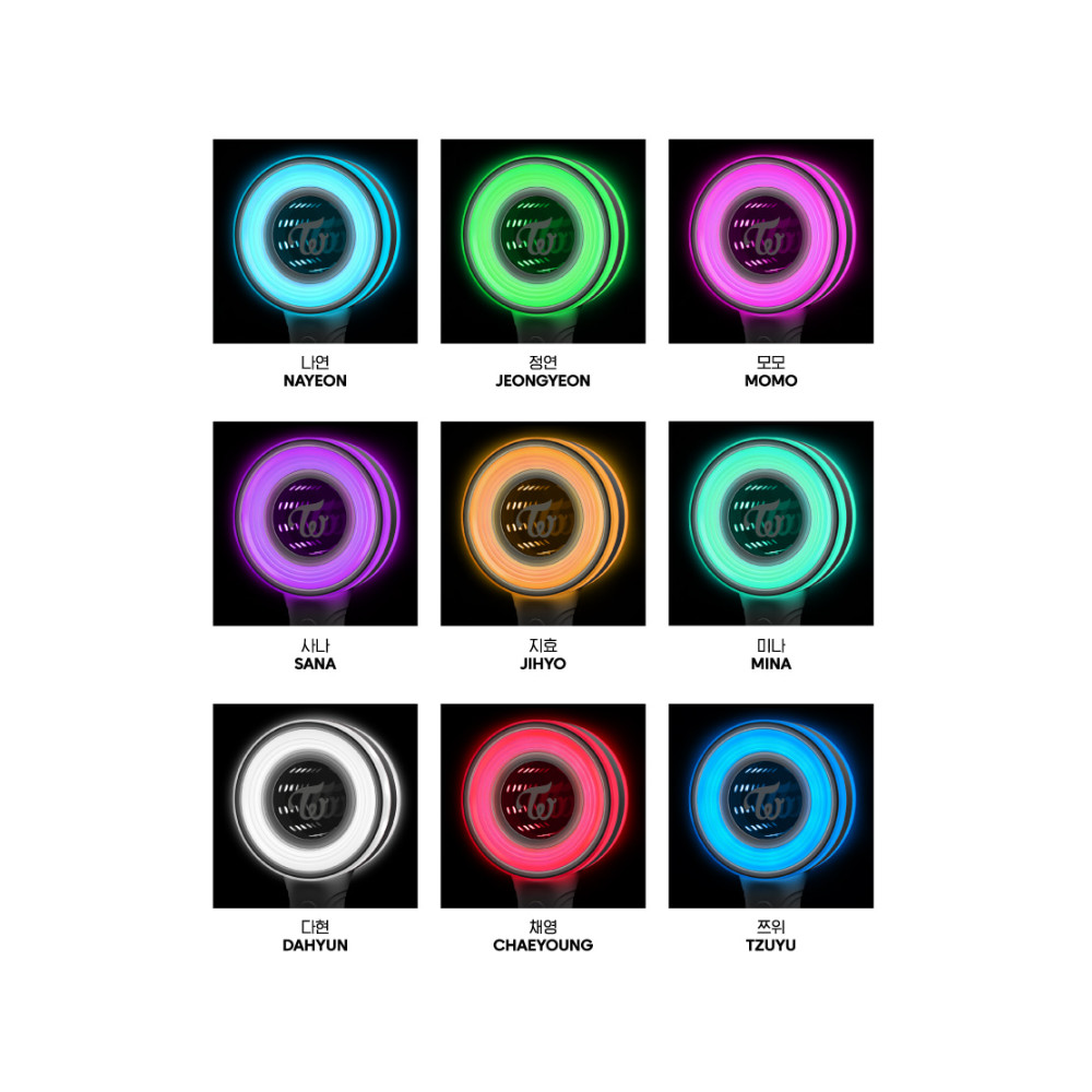 TWICE CANDY BONG ∞ INFINITY Official Light Stick Fanlight K-POP Goods