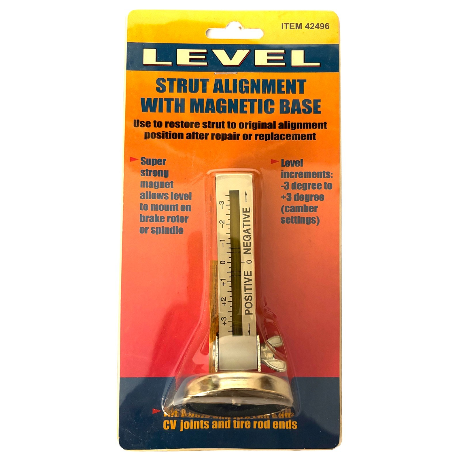 Wheel Alignment Tool, Accurate Heavy Duty Toe Alignment Gauge