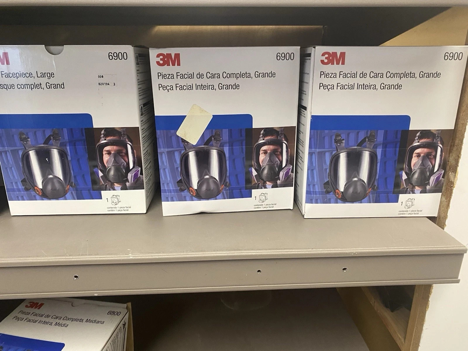 3M 6900 Full Facepiece Reusable Respirator Protection Large USA Seller