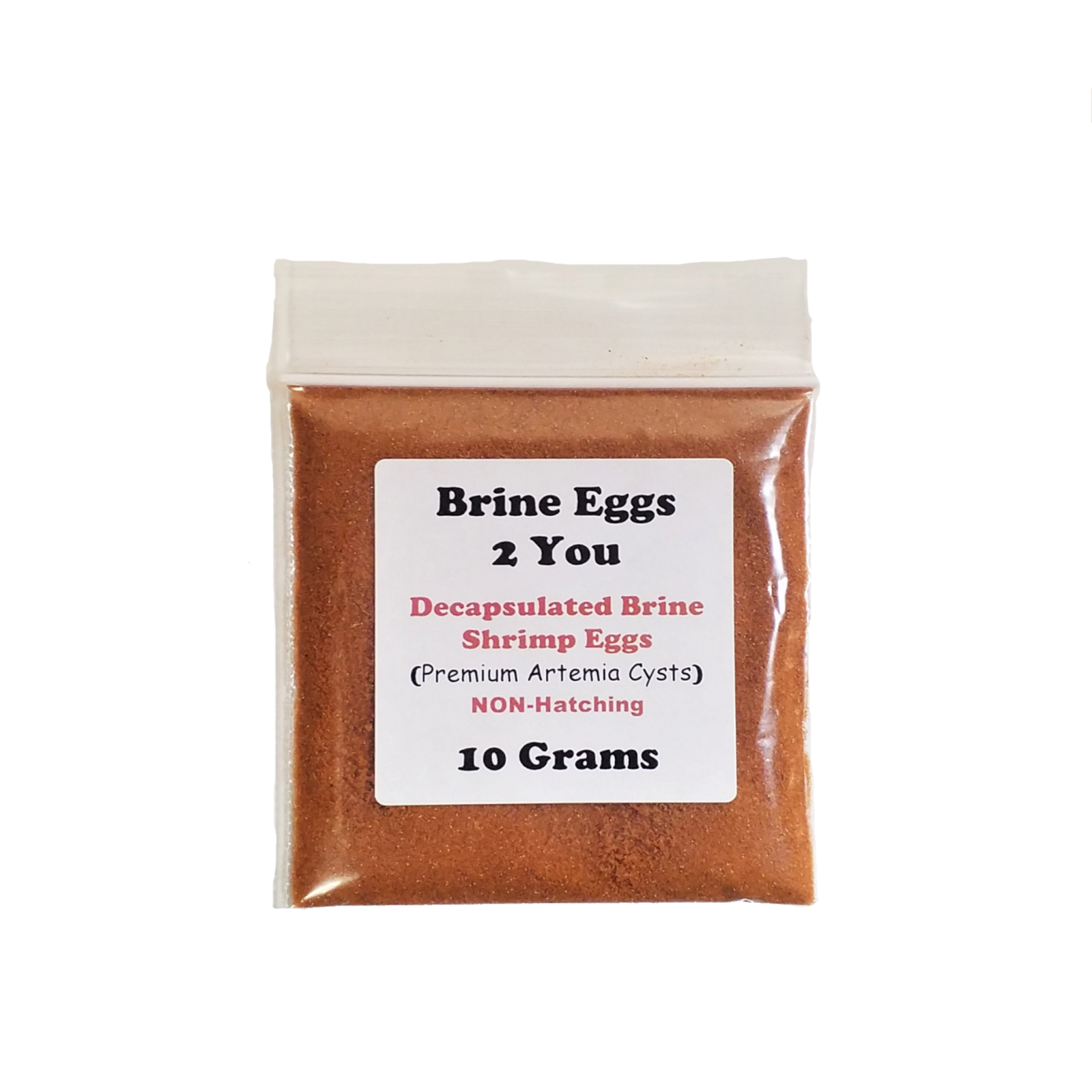 Brine Shrimp Eggs 90% Hatch Rate Artemia Cysts, Great Salt Lake UTAH, USA Eggs