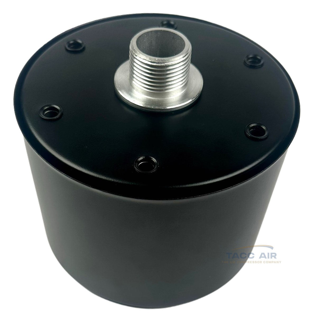 1" NPT Air Compressor Intake Filter Silencer Assembly Metal Housing XL Large