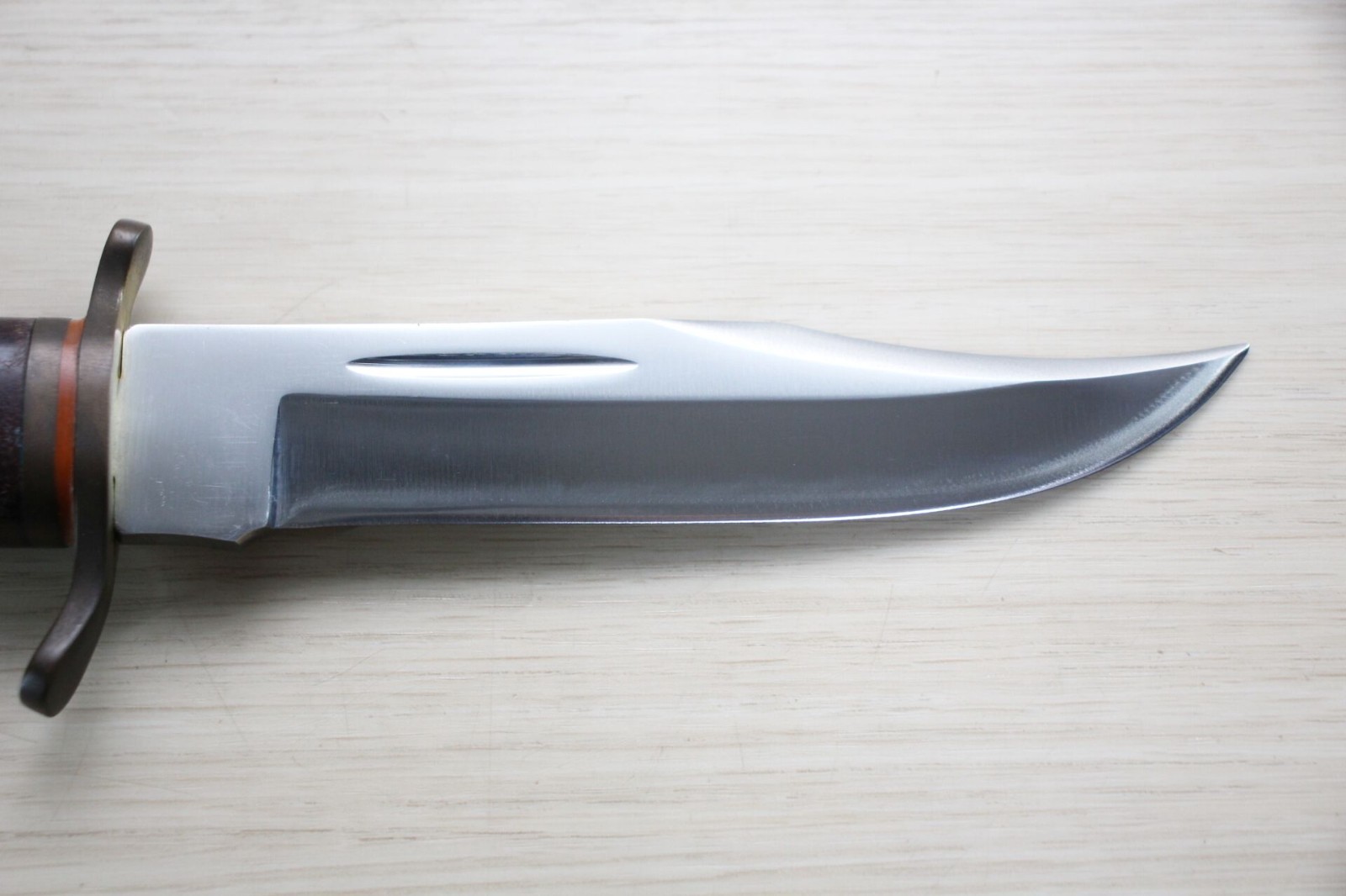 Vintage Hattori 1700A Hunter Knife Northman KT-117 Seki Japan 6” w/Sheath I95