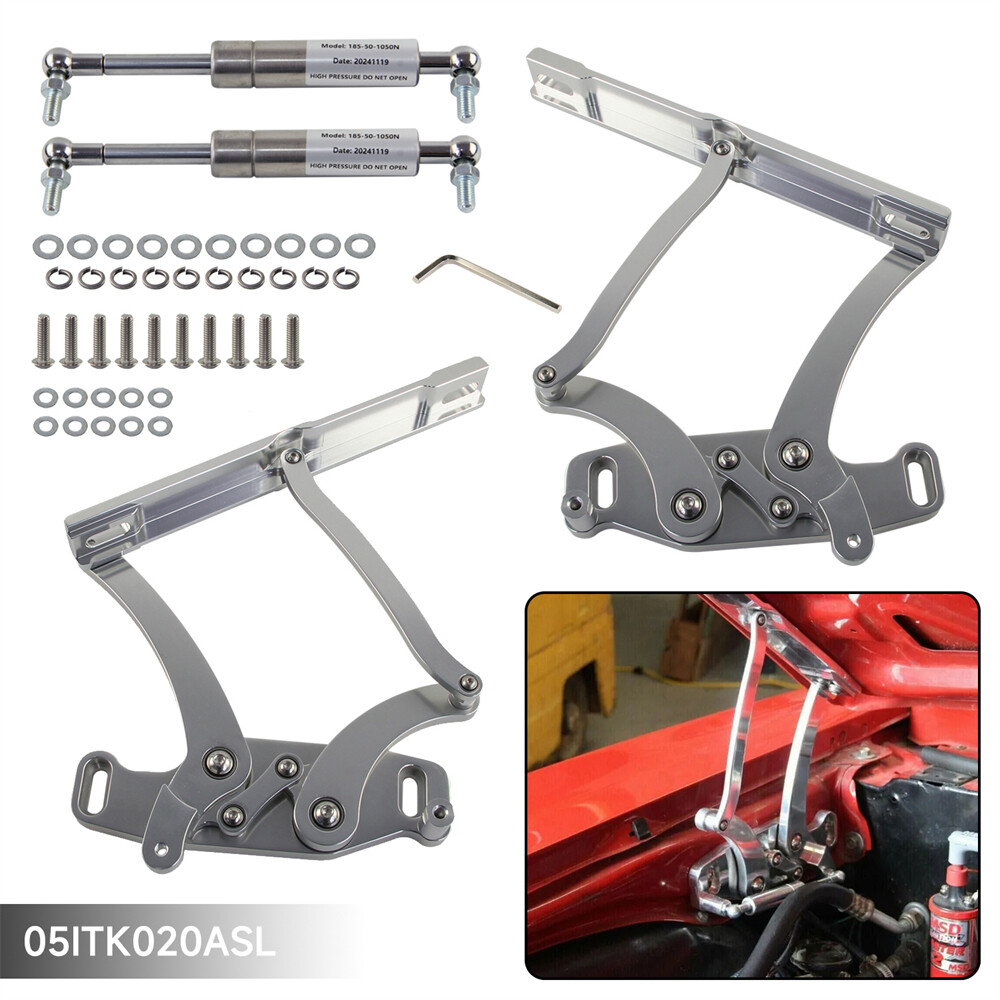 Billet Hood Hinge Kit Left &Right Side For 1967-69 Chevrolet Camaro & Firebird