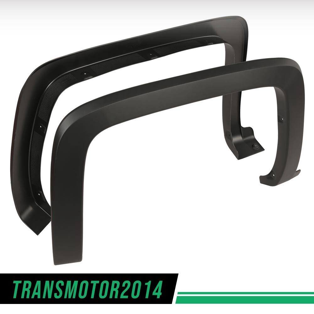 4Pc Factory Style Fender Flares Fit For 2014-2019 Chevy Silverado 1500 2500 3500