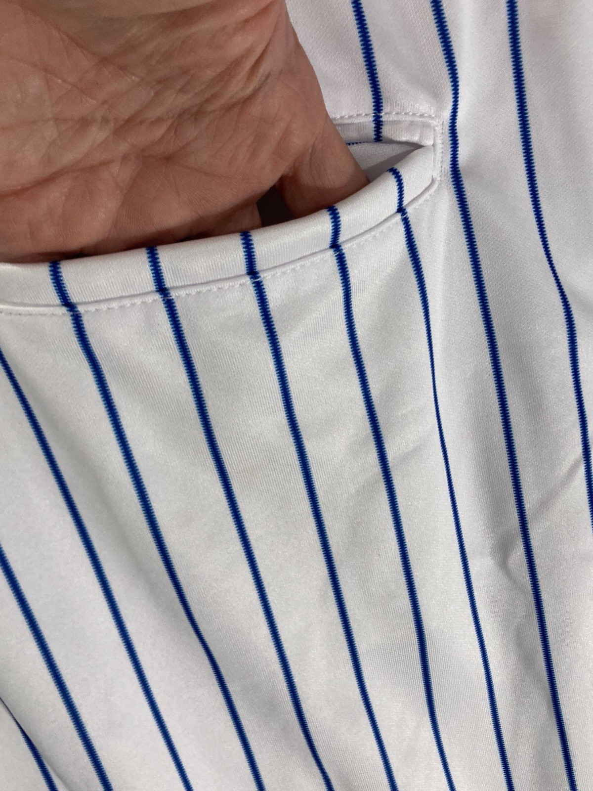 Rawlings 150 Jogger Fit Baseball Pants Pinstripe Stripe Adult Mens L New NWT $60