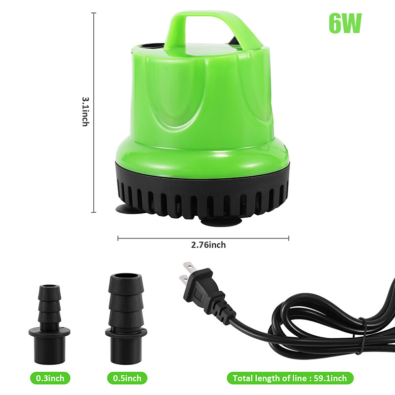 1000GPH Submersible Water Pump for Pond Aquarium Hydroponics Fish Tank Fountain