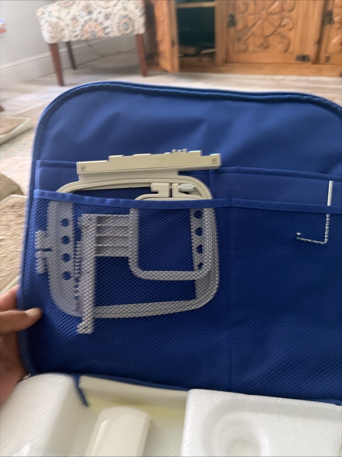 Singer Quantum XL 5000 6000 Model EM-3 Attachment Embroidery Bed & Hoops Look