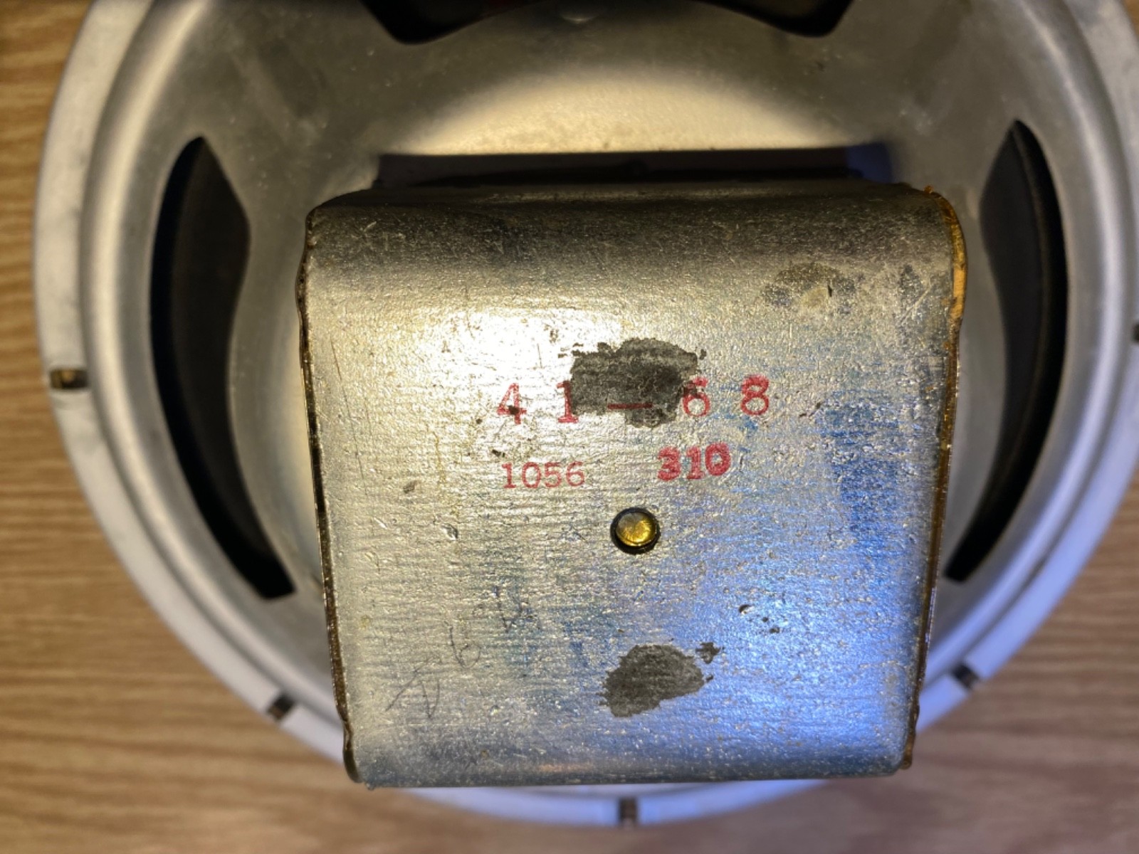 Vintage Fisher 10" inch Alnico 8 ohm Speakers from console 1056-310