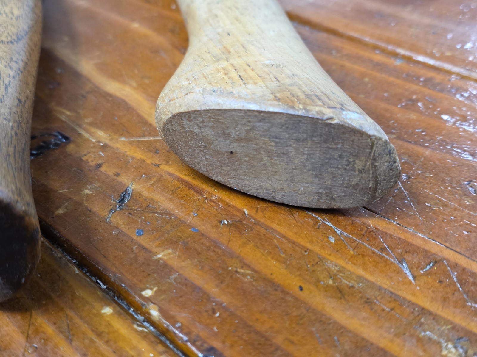 Vintage Used Pair True Temper Axe Handles 36"