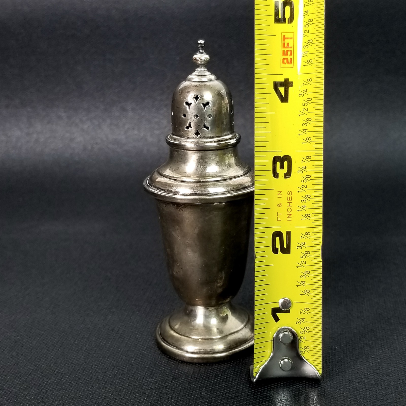 Vintage Gorham Sterling Silver Salt/Pepper Shaker 758 – 4.5” Single