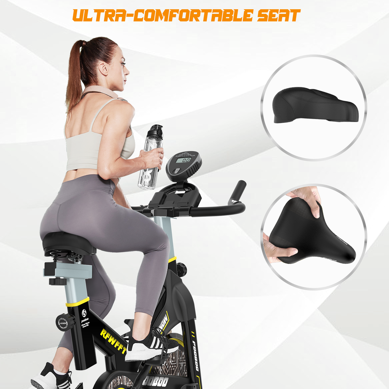 Indoor Cycling Bike Magnetic Stationary Bike Cycle Bike Fitness Exercise Bike