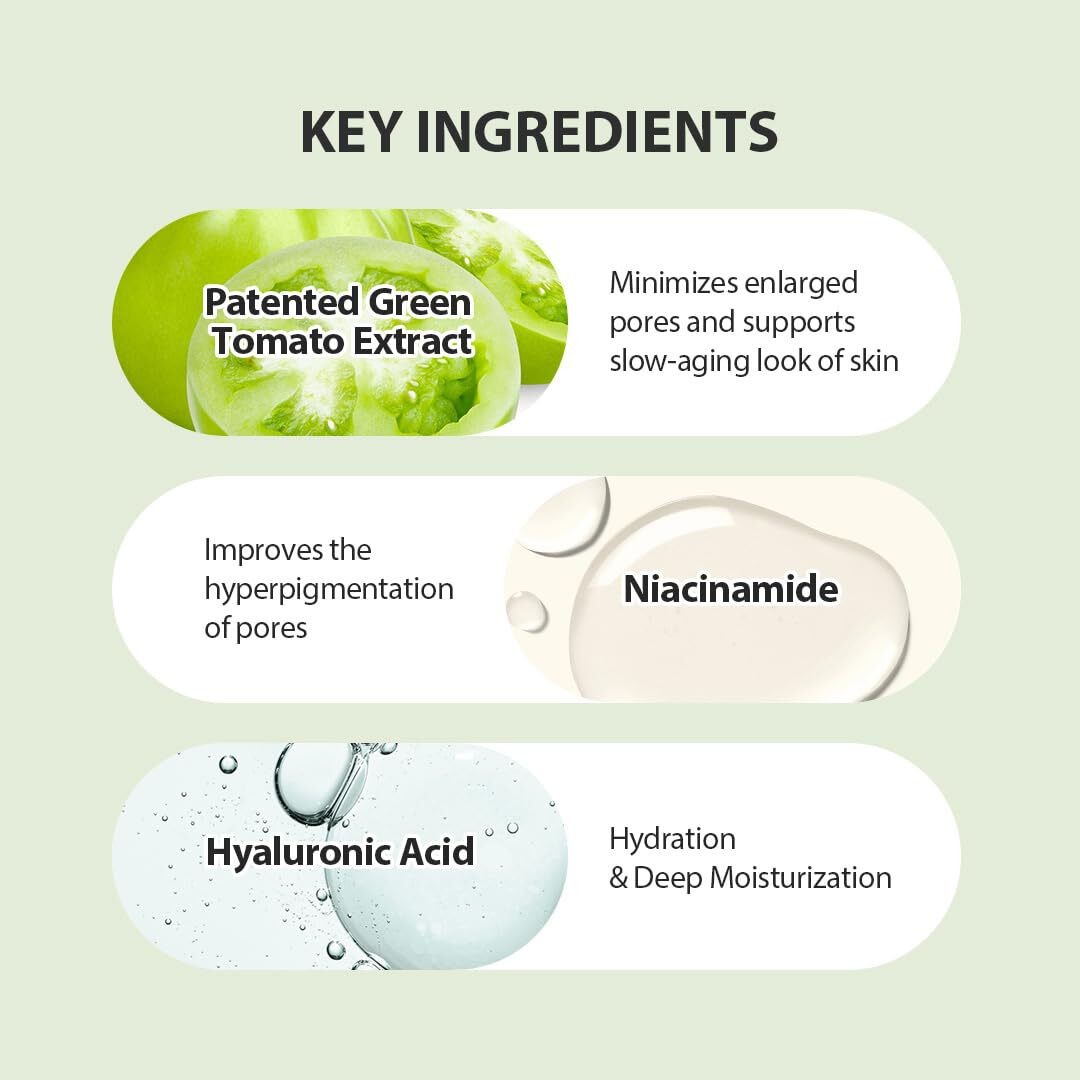 [ SUNGBOON EDITOR ] Green Tomato Pore Lifting Ampoule+ 30ml/1.01fl.oz