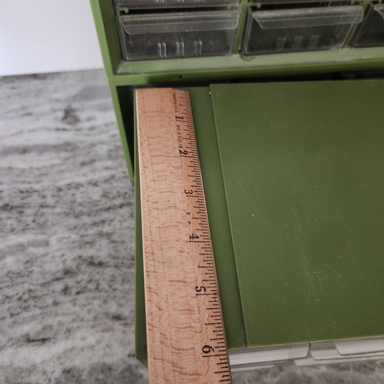 Akro-Mils Green 27 Drawer Storage Cabinet P-1. Bin organizers