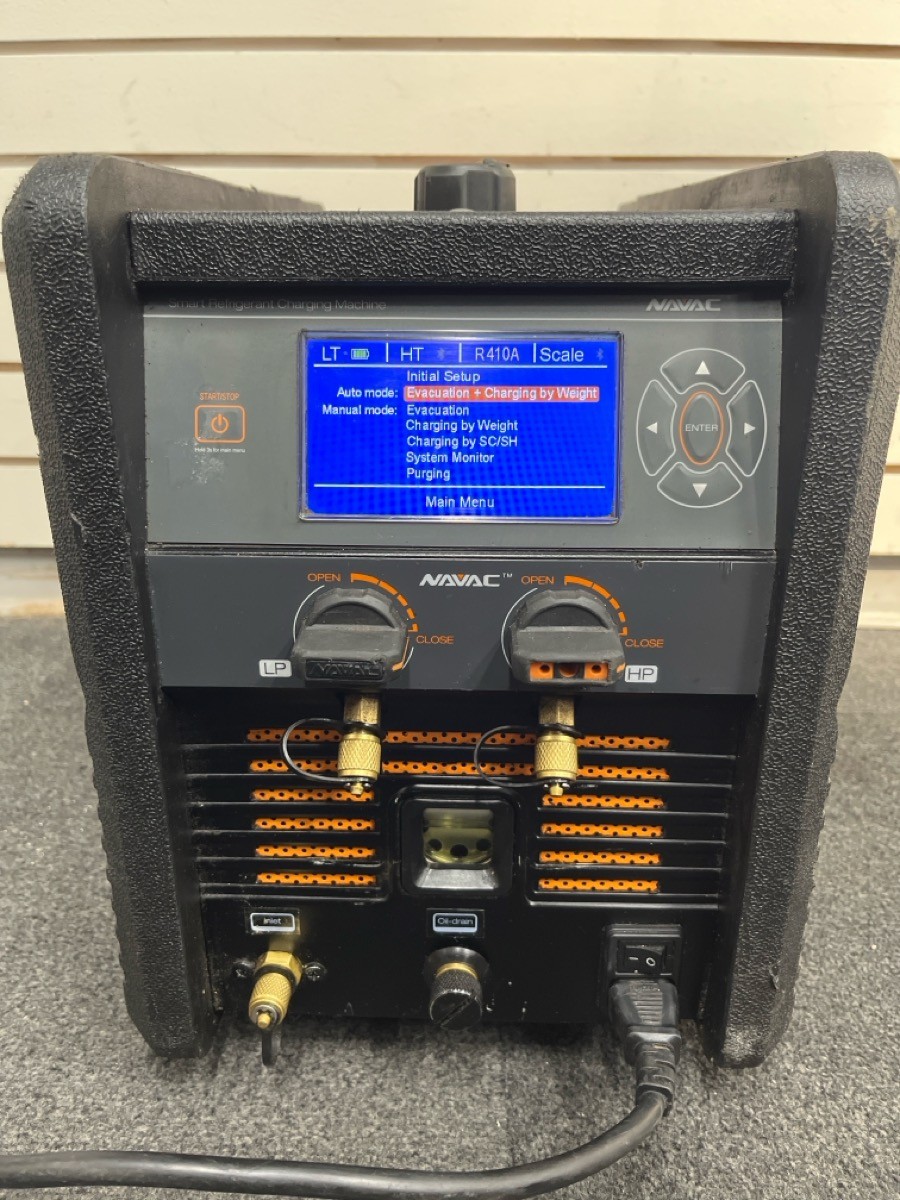 Navac NRC62D Smart Refrigerant Charging Machine (A1G012363)