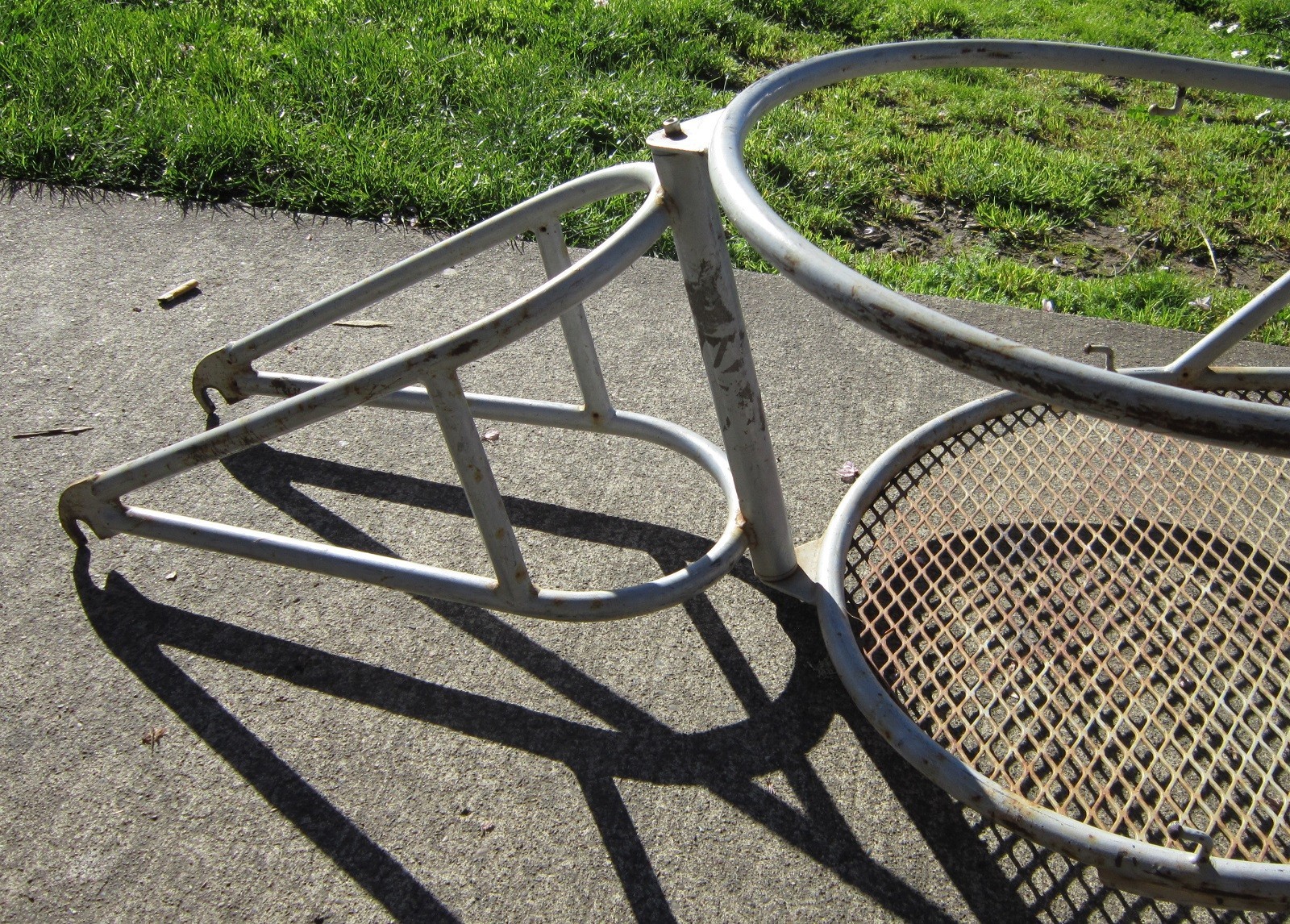 Vintage BOB Yak BICYCLE All-Metal CARGO TRAILER Single Wheel
