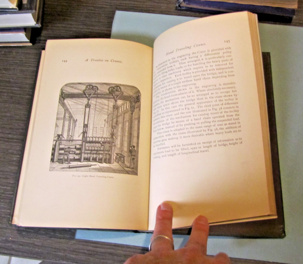 1883 A Treatise on Cranes Henry Towne Mechanical Engineer Stamford Connecticut