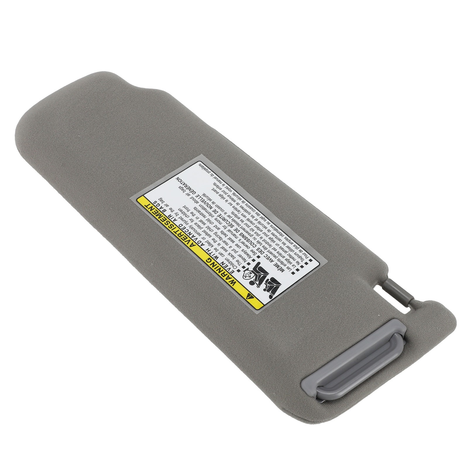 Driver + Passenger Sun Visor for Toyota Camry 12-17 74310-06590-B1 Gray