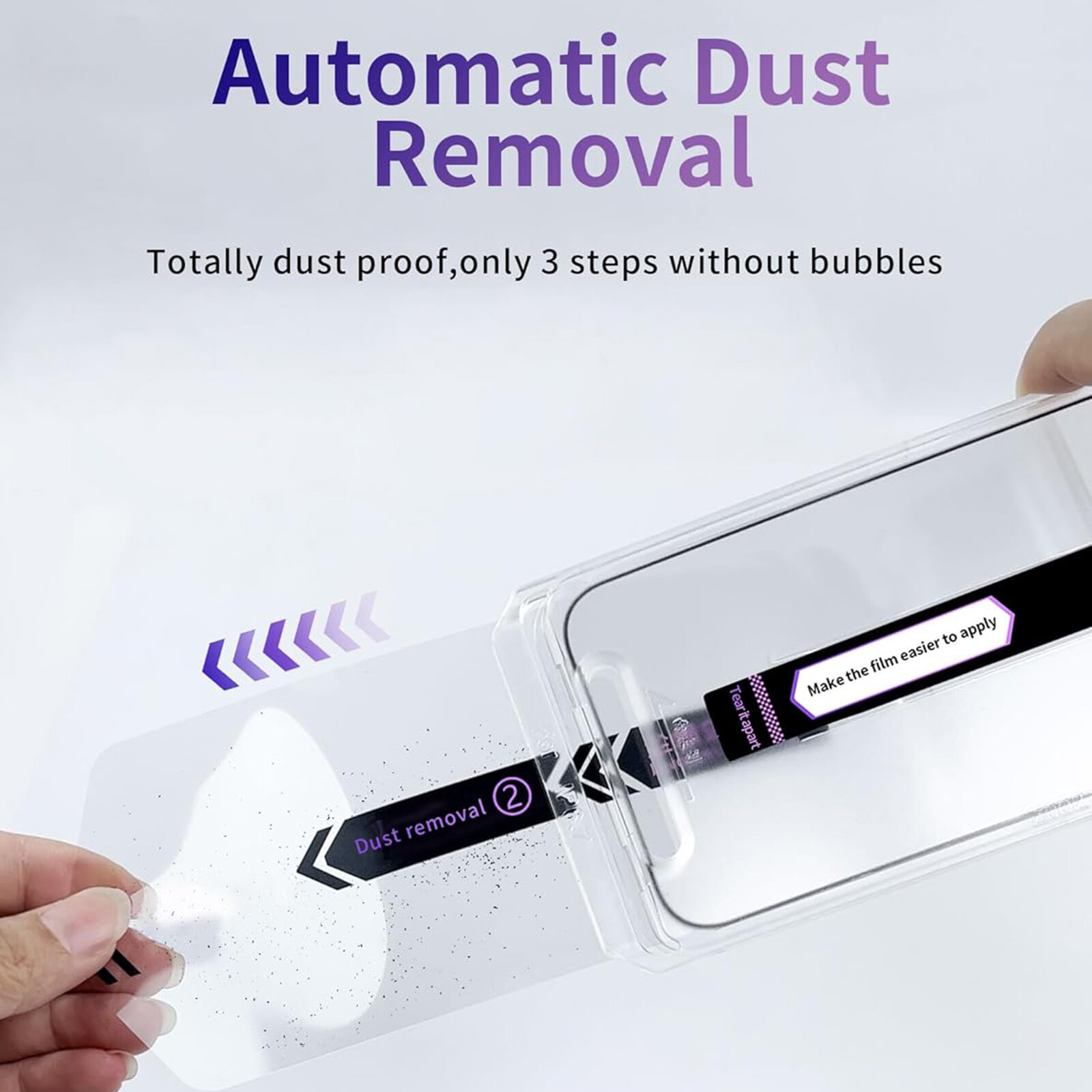 2 Pcs Screen Protector For Samsung Galaxy S24 Ultra S23 S22 Auto Alignment Kit