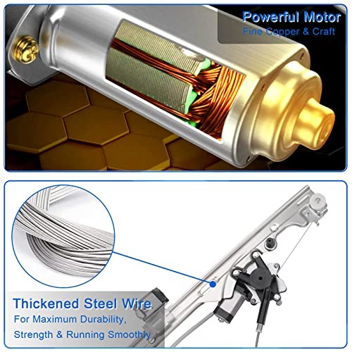 741-644 Power Window Regulator & Motor Assembly Front Left Driver Side