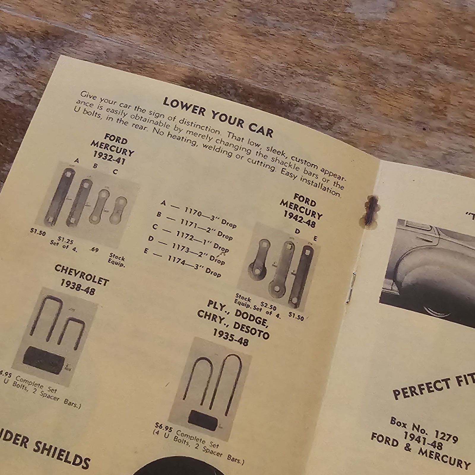 1948 Eastern Auto Accessories Catalog hot rod custom speed shop Cal auto ford V8