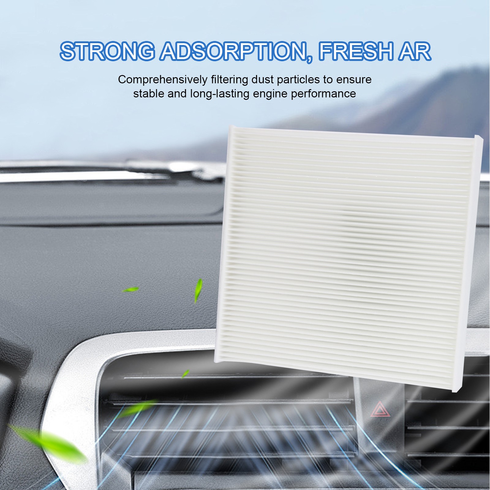 New Explorer Flex Taurus / MKS MKT High Quality CABIN AIR FILTER C26155 A++