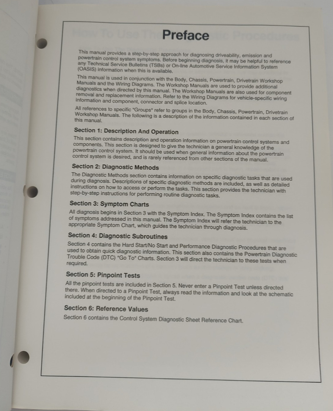 1999 Ford F450 7.3L Powertrain Control Emission Diagnosis Service Manual