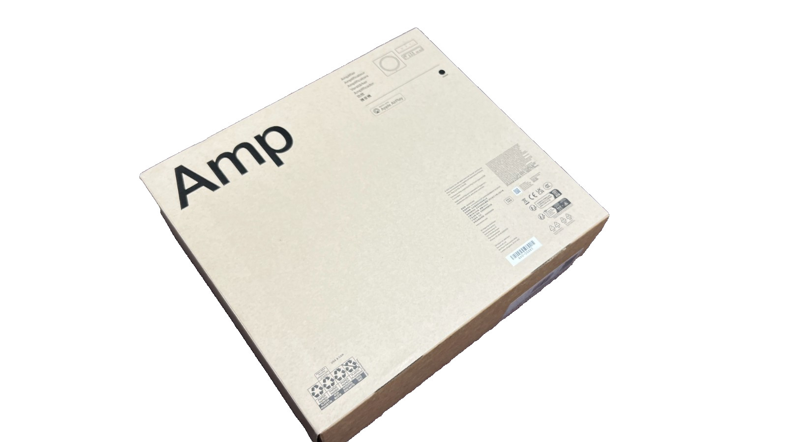 New Sonos Amp 250W 2.1-Ch Amplifier AMPG1US1BLK 2.1 Channel Black