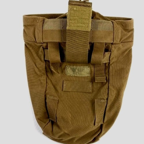Dump Pouch USMC Roll Coyote USGI FILBE Assault Mag Carrier GOOD condition Brown