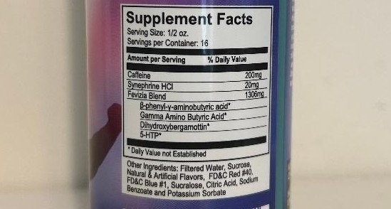 Blue Rise Energy Similar to RedDawn Energy 8oz bottle