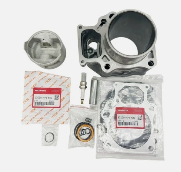 OEM NEW TOP END KIT W/ CYLINDER 12100-HP7-A00 FOR TRX420 RANCHER HONDA 2009-2024