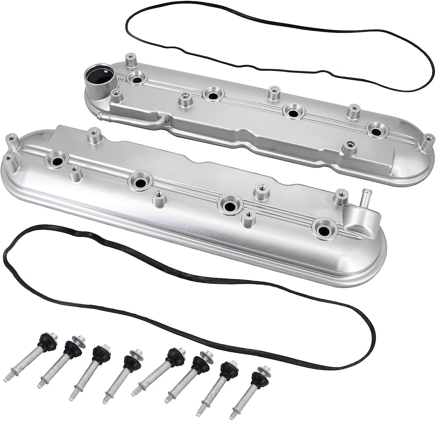 Valve Covers Left & Right 12570427 12582224 for 1999-2008 Chevy Silverado Sierra