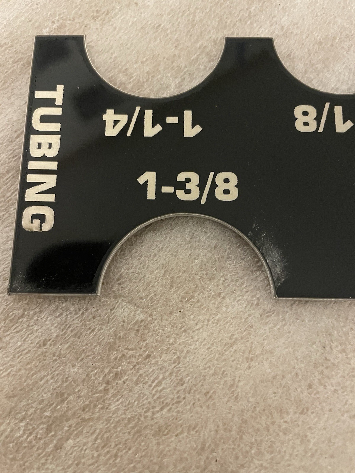 Round Tubing Diameter Gauge - 1/2" up to 1-3/4" - IMCA NHRA Brand New