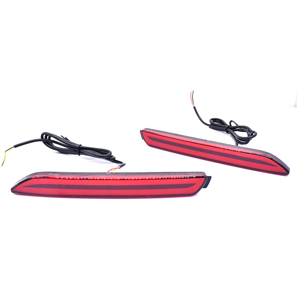 2x LED Rear Bumper Reflector Brake Stop Signal Light For Toyota Venza 2009-2015